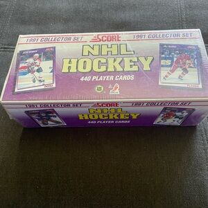 NHL Hockey 1991 Collector Set - Purple